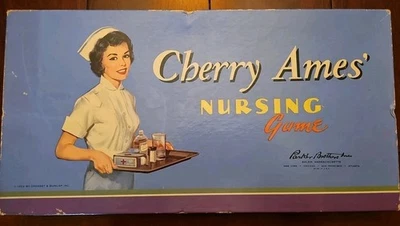 VINTAGE 1959 CHERRY AMES  NURSING BOARD GAME PARKER BROTHERS RARE - Image 1 of 4