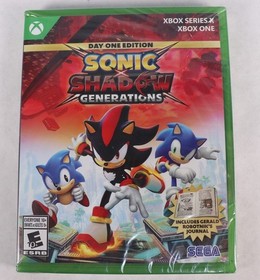 Xbox Series X Xbox One Sonic X Shadow Generations Day One Edition New