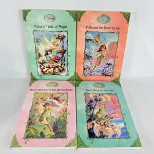 Disney Fairies Book Lot de 4 Contes of Pixie Hollow Dulce’s Prilla Beck PB - Photo 1/14