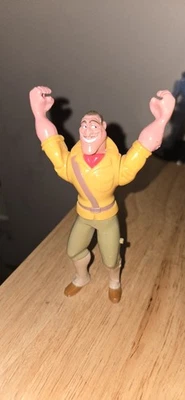 Винтажная пластиковая экшн-фигурка 1999 Disney Tarzan Clayton игрушка McDonald's - Изображение 1 из 4