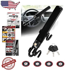 Car Anti-Theft Device - Heavy Duty Steering Wheel Security, Easy Use - Picture 1 of 9