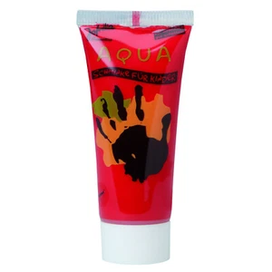 AQUA MAKE UP ROT # Halloween Karneval Teufel Kostüm Party Schminke Farbe Creme - Bild 1 von 3