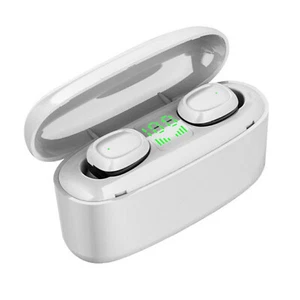 Bluetooth Headset Wireless Earphone Hands-free Stereo Earbuds with Charging Box - Picture 1 of 12