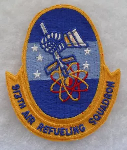 NAM ERA AF "913TH AIR REFUELING SQUADRON" BESTICKT CE 5" HOCH X 4" BREIT - Bild 1 von 2