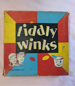 Vintage Tiddly Winks Spiel - Bild 1 von 9