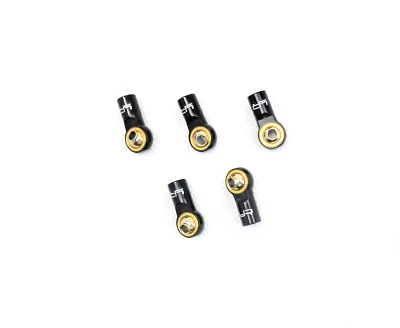 Alloy 3mm Rod Ends for 1:10 RC Rock Crawler or Car suit Axial Gmade MST - BLACK - Image 1 of 2