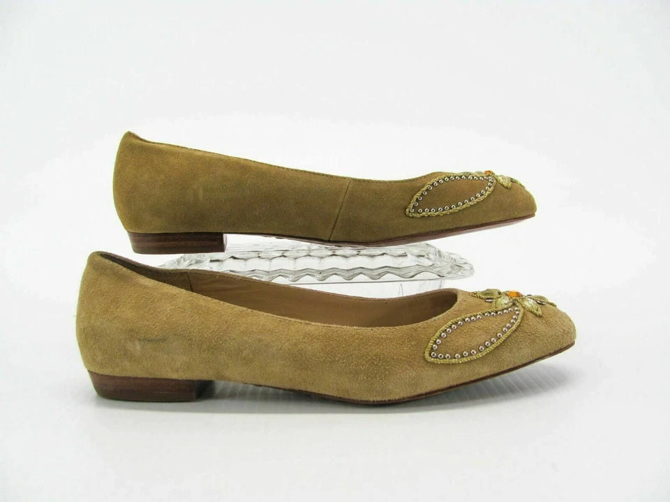 Zapatos Michael Kors Mujer Talla 8.5M Marrón Ballet Planos Usados qp Foto 1 de 4