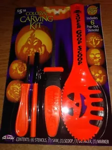Pumpkin Pro Colossal Pumpkin Carving Kit 5 pieces - Picture 1 of 2