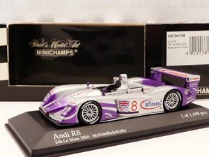 Minichamps 1:43 Audi R8 #8 Le Mans 2004 400041308 McNish/Biela/Kaffer - Picture 1 of 7