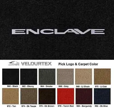 Lloyd Mats Velourtex Buick Enclave Logo Front Floor Mats (2008-2024) - Imagem 1 de 4