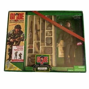 GI Joe 40th Anniversary Action Soldier Wooden Footlocker 2003 NIB - Picture 1 of 6