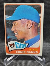Ernie Banks 1965 Topps #510 Chicago Cubs Baseball Card 