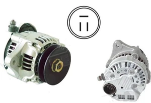 ALTERNATEUR TOYOTA MOTEUR 4P 4Y 5K 3 FILS CHARIOT ELEVATEUR PIECE DETACHEE - Foto 1 di 1