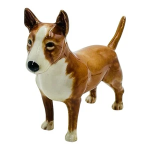 Vintage Goebel W. Germany Porcelain Bull Terrier Figurine 3.25” Tall #30634 - Picture 1 of 17