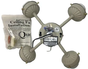 Quorum International 4-Lite Fan Kit (2444-068) French White - Discontinued Model - Picture 1 of 2