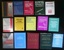 15 Bücher, Wirtschaft, Wirtschaftslehre in polnischer Sprache, u.a. Wörterbücher