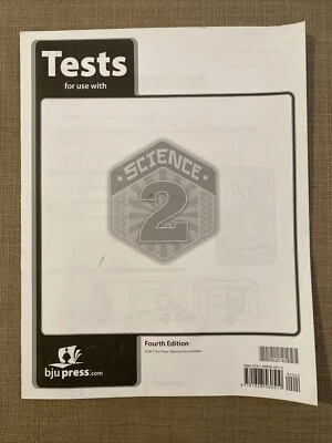 Bob Jones BJU Science 2 Tests 4th Edition Homeschool - Image 1 of 4