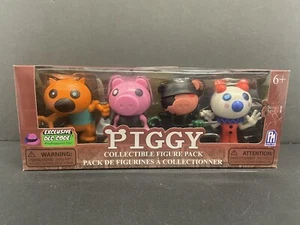 Figura Coleccionable ROBLOX Piggy Paquete de 4 Serie 1 Foxy Soldier Clowny 3" Código DLC - Imagen 1 de 3