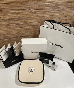 Chanel Les Beige Makeup Pouch Bundle - Picture 1 of 8