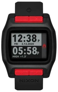 Nixon High Tide Watch - Black / Red - New - Picture 1 of 1