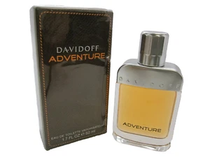 DAVIDOFF ADVENTURE by DAVIDOFF 1.7 FL oz/ 50 ML Eau De Toilette Spray Sealed Box - Picture 1 of 1