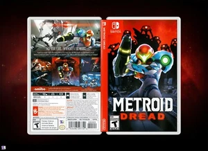 ARTE DE CUBIERTA Metroid Dread: inserto y estuche de repuesto para Nintendo Switch - Imagen 1 de 3
