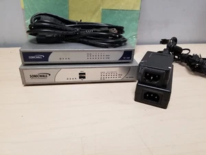 MIXED LOT (1) Sonicwall TZ 180 (1) TZ 210 Network Firewall Security #J1668 - Picture 1 of 6
