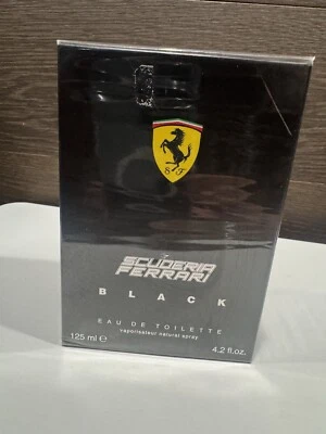 Ferrari Scuderia Negro por Ferrari EDT Colonia para Hombre 4.2 OZ / 125 ml Nuevo En Caja Foto 1 de 4