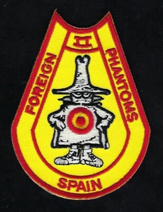 SPANISH F-4 PHANTOM II PATCH SPOOK PIN UP FIGHTER PILOT SPAIN AIR FORCE GIFT - Picture 1 of 7