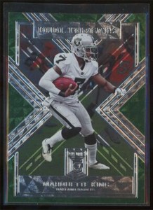 2018 DONRUSS ELITE DUAL THREATS GREEN #DT-10 MARQUETTE KING
