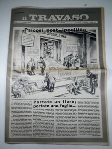 Il Travaso n.44 anno 1963 Settimanale Satirico Psicosi post Ippolitèa - Picture 1 of 1