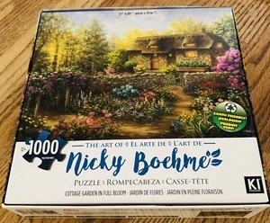 Puzzle - 1000 Teile - Nicky Boehme Cottage - KI - Neu - Bild 1 von 10