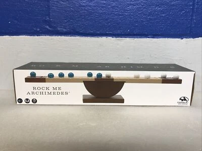 Rock Me Archimedes Balancing Strategy Game Marbles Brain Workshop New Sealed - Image 1 of 4