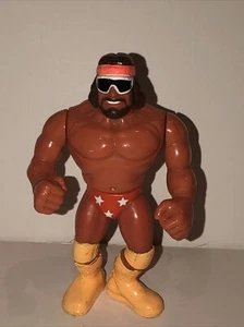 WWF MACHO MAN RANDY SAVAGE Hasbro Wrestling Figure WWE 1990 Series 1 - Picture 1 of 4