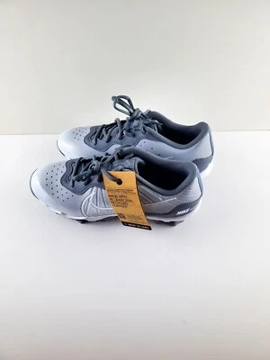 Nike Cleats Alpha Huarache 4 Keystone Men’s 9.5 Grey/Platinum/White DJ6524-012 - Image 1 of 4