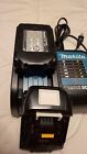 Makita BL1815N 2x Lithium-Ion Batteries And Charger Open Box