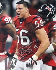 Brian Cushing Houston Texans USC Autographed 8x10 Signed Football Photo - Picture 1 of 3