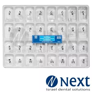 Corona Dental Transparente Matrices Anteriores Matriz TOR VM 64 piezas 1.910 - Imagen 1 de 5