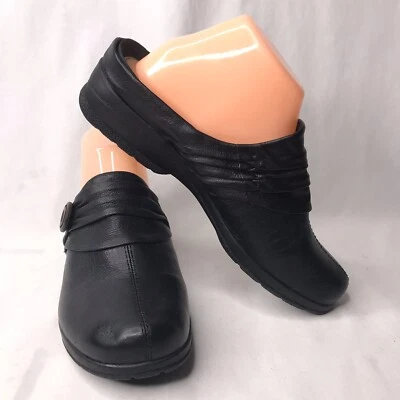 Кожаный сабо Yuu 9.5 Black Mule Gilmore - Изображение 1 из 4