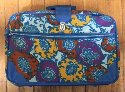 Maleta de Viajeros Pingüino VINTAGE Multicolor Floral Años 60 Foto 1 de 4