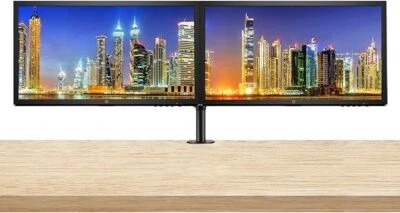 HP V24 24 Inch Monitor 2-Pack Bundle + Desk Mount Dual Monitor Stand - Image 1 of 4