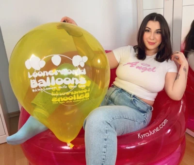 10 x Belbal 17" Balloons * LOONERWORLD LOGO * CRYSTAL COLORS *