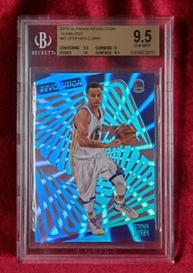 2015-16 Panini Revolution Sunburst #47 STEPHEN CURRY - BGS 9.5 (Gem Mint).../75