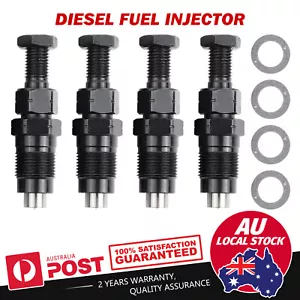 DIESEL FUEL INJECTOR 4PCS FOR NISSAN NAVARA QD32 D22 3.2 LITRE. 2 YR WARRANTY. - Picture 1 of 8