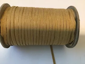 Vintage, Antique Gold Color Trim, 1/8”, Approx 2 Gross, (Spool #12) - Picture 1 of 5
