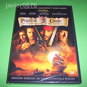 PIRATAS DEL CARIBE LA MALDICION DE LA PERLA NEGRA DVD NUEVO Y PRECINTADO - Imagen 1 de 1