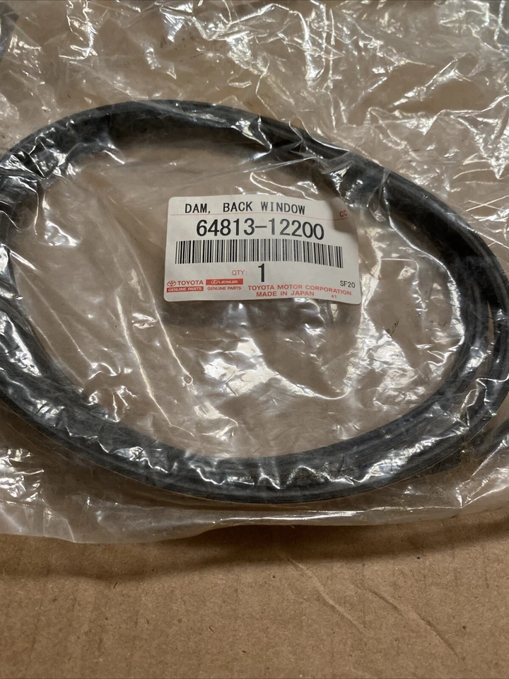 Barragem adesiva de vidro para porta Scion XB 2008 - 2013 2014 2015 64813-12200 original do fabricante  - Imagem 1 de 1