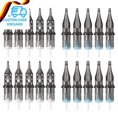 Tatooine Tattoo Cartridge Nadeln - 20PCS Mixed Needles 3RL 5RL 5M1 7M1 Permanent