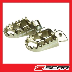 FOOTPEGS EVO GAS GAS GAS MC-E 5 MC50 MC65 2021 PIOLI GRIGI CICATRICE - Foto 1 di 1