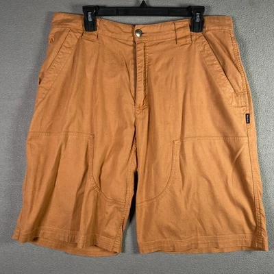 Pantalones Cortos Marmot Tommy Caldwell Para Hombre Talla 36 Marrón Algodón 11.5" Entrepierna Foto 1 de 4